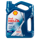 Масло моторное Shell Helix HX7 Diesel 10w40 CF п/с 4л
