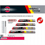 Щетка стеклоочистителя HITO Hibrid X5 60см/24