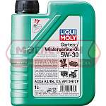 Масло моторное для садовой техники Liqui Moly Garten-Wintergerate-Oil, 5W-30, 1 л, НС-синтетическое